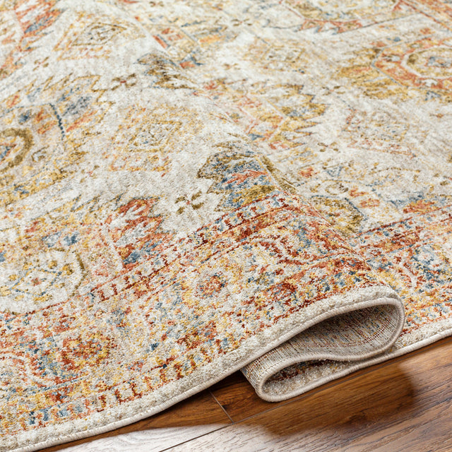 Surya Mona Lisa Mni-2303 Light Sage, Tan, Mustard, Rust, Sage, Olive Rug.