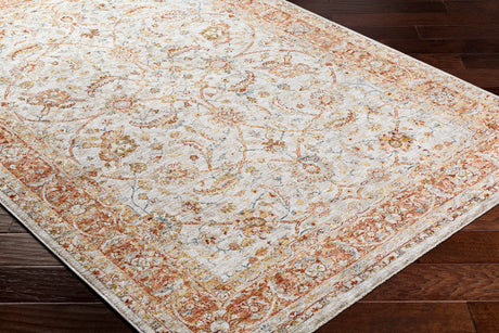 Surya Mona Lisa Mni-2307 Light Sage, Tan, Mustard, Rust, Burgandy, Olive Rug.