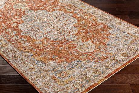 Surya Mona Lisa Mni-2309 Light Sage, Rust, Tan, Mustard, Dark Blue, Sage Rug.