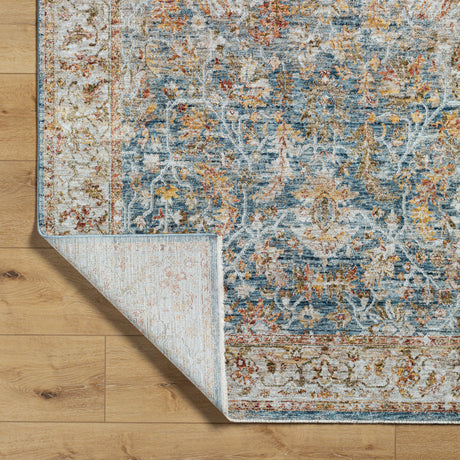 Surya Mona Lisa Mni-2310 Light Sage, Tan, Olive, Mustard, Sage, Dark Blue Rug.