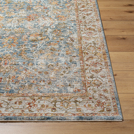 Surya Mona Lisa Mni-2310 Light Sage, Tan, Olive, Mustard, Sage, Dark Blue Rug.