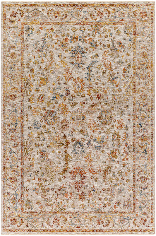 Surya Mona Lisa Mni-2312 Light Sage, Tan, Mustard, Olive, Sage, Rust Area Rug