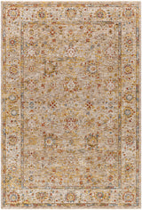 Surya Mona Lisa Mni-2313 Tan, Light Sage, Mustard, Dark Blue, Rust, Sage Rug.