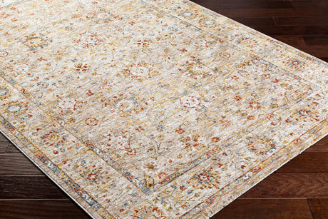 Surya Mona Lisa Mni-2313 Tan, Light Sage, Mustard, Dark Blue, Rust, Sage Rug.