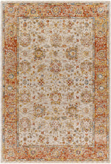 Surya Mona Lisa Mni-2316 Light Sage, Tan, Mustard, Rust, Burgandy, Olive Rug.