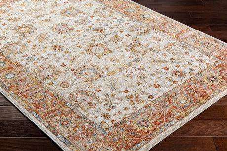 Surya Mona Lisa Mni-2316 Light Sage, Tan, Mustard, Rust, Burgandy, Olive Rug.