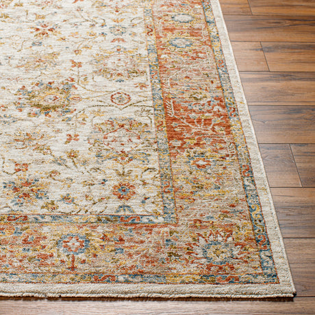 Surya Mona Lisa Mni-2316 Light Sage, Tan, Mustard, Rust, Burgandy, Olive Rug.