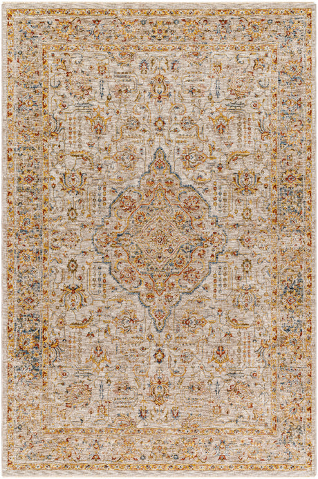 Surya Mona Lisa Mni-2317 Light Sage, Tan, Mustard, Olive, Sage, Rust Rug.