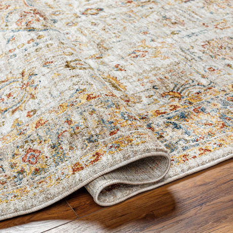 Surya Mona Lisa Mni-2317 Light Sage, Tan, Mustard, Olive, Sage, Rust Rug.