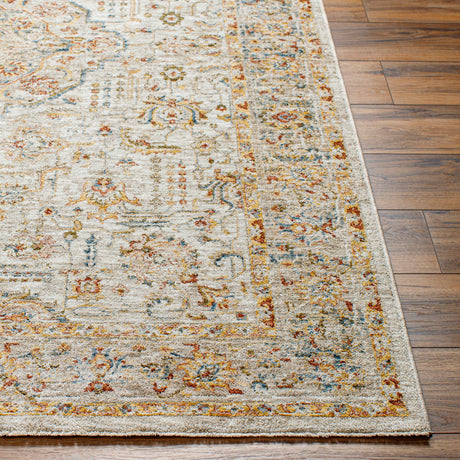 Surya Mona Lisa Mni-2317 Light Sage, Tan, Mustard, Olive, Sage, Rust Rug.