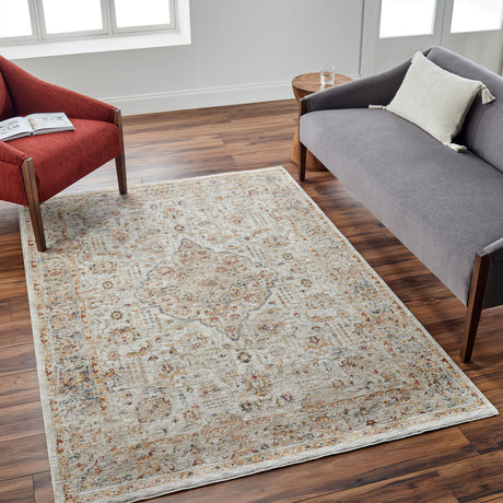 Surya Mona Lisa Mni-2317 Light Sage, Tan, Mustard, Olive, Sage, Rust Rug.
