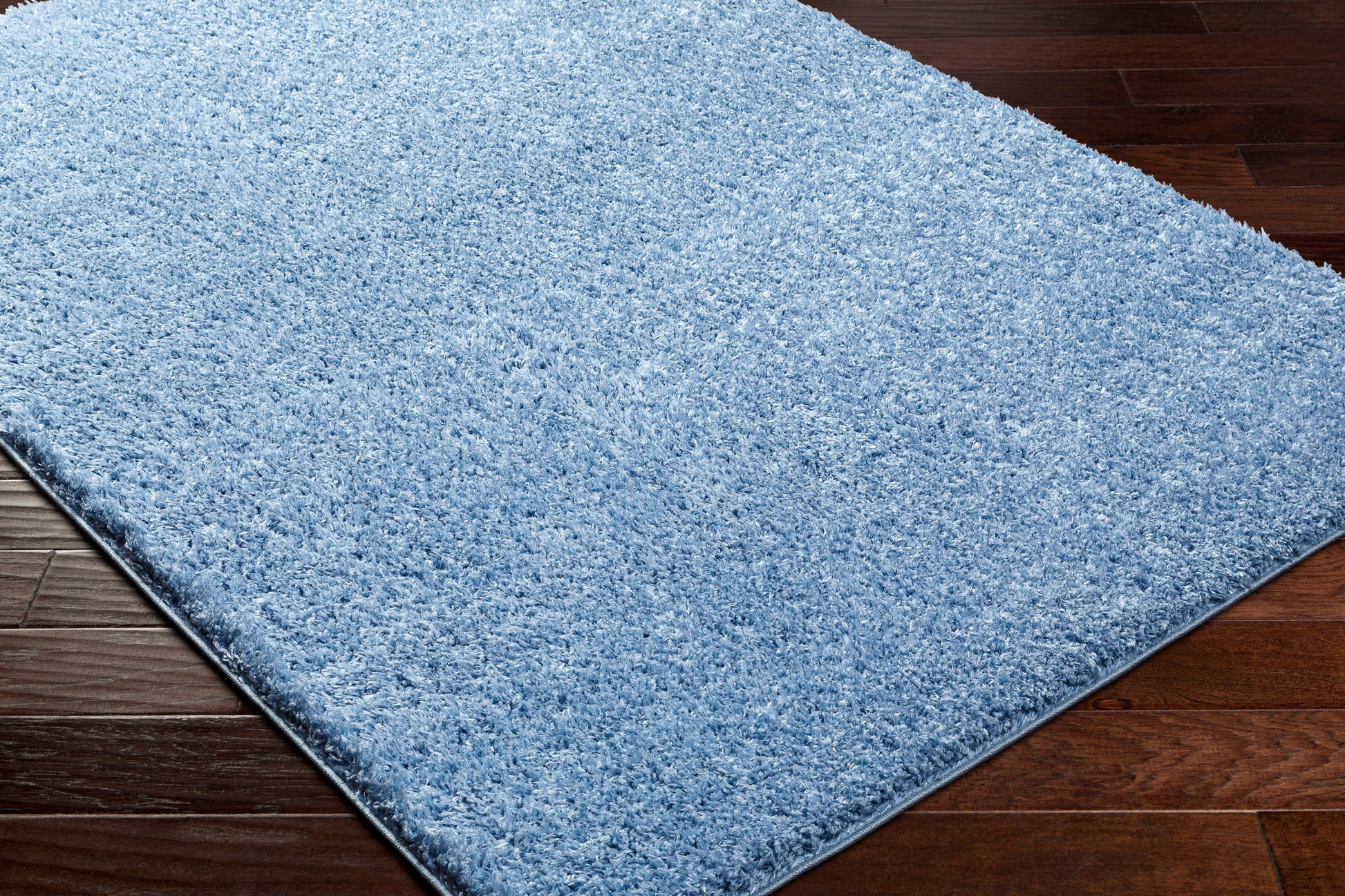 Surya Moda Shag Mog-2300 Metallic - Silver, Light Purple, Light Blue Area Rug