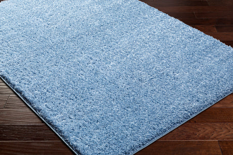 Surya Moda Shag Mog-2300 Metallic - Silver, Light Purple, Light Blue Rug.