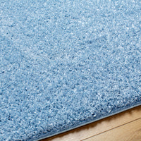 Surya Moda Shag Mog-2300 Metallic - Silver, Light Purple, Light Blue Area Rug