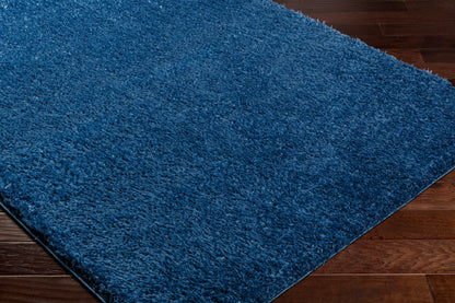 Surya Moda Shag Mog-2303 Dark Blue Area Rug