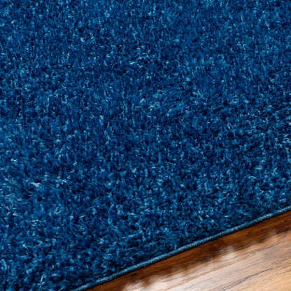 Surya Moda Shag Mog-2303 Dark Blue Area Rug