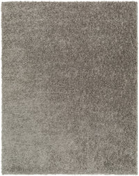 Surya Moda Shag Mog-2304 Grey, Dark Grey, Metallic - Silver Area Rug