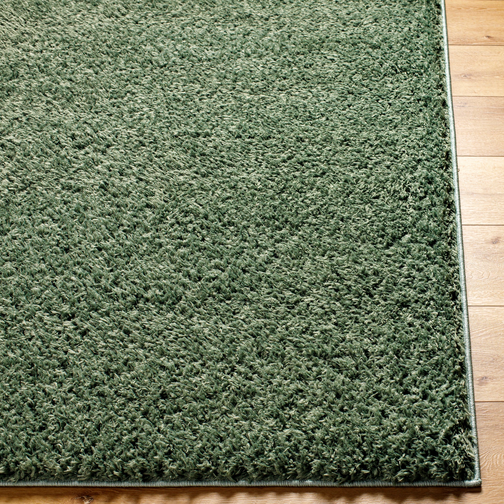 Surya Moda Shag Mog-2306 Lunar Green, Dark Grey, Medium Grey, Sage Area Rug