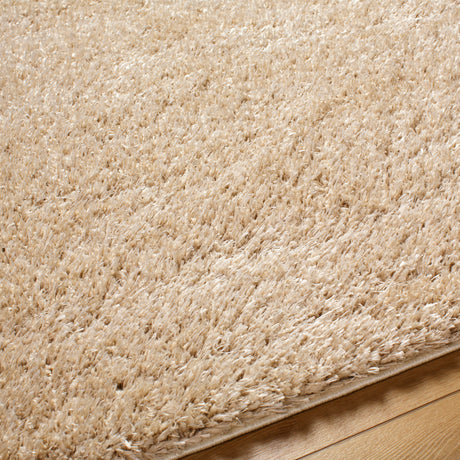 Surya Moda Shag Mog-2308 Pearl, Natural, Desert Tan, Ash Rug.