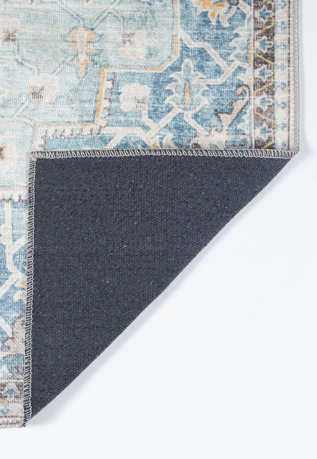 Momeni Afshar Afs32 Light Blue Rugs.