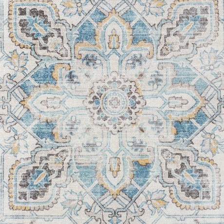 Momeni Afshar Afs32 Light Blue Rugs.