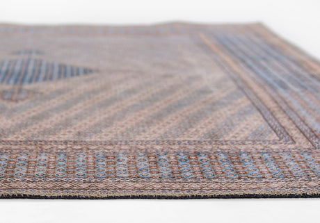 Momeni Afshar Afs34 Blue Rugs.