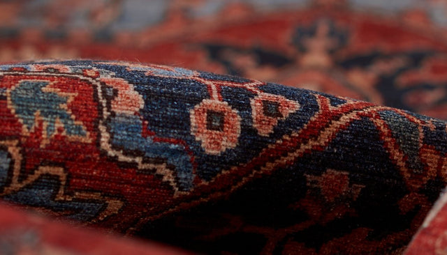 Momeni Afshar Afs37 Red Rugs.