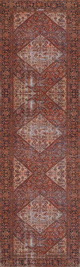 Momeni Afshar Afs44 Red Rug.