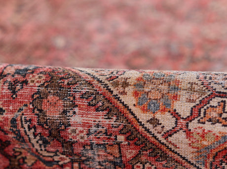 Momeni Afshar Afs44 Red Rug.