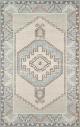 Momeni Anatolia Ana-2 Light Blue Rugs.