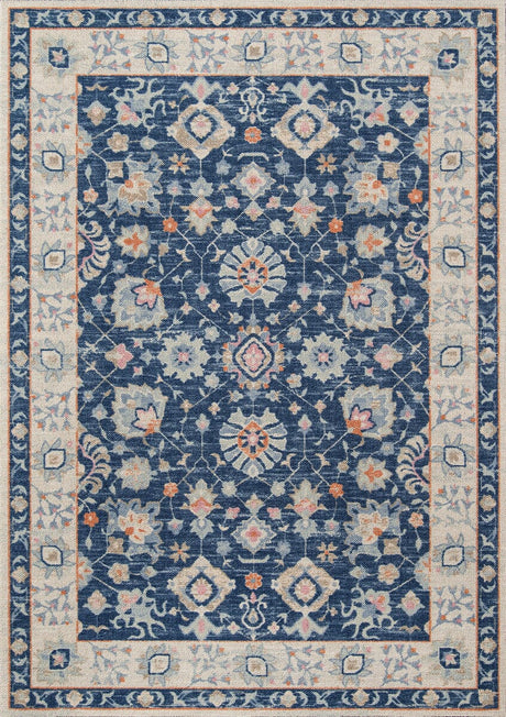 Momeni Anatolia Ana-8 Navy Rugs.