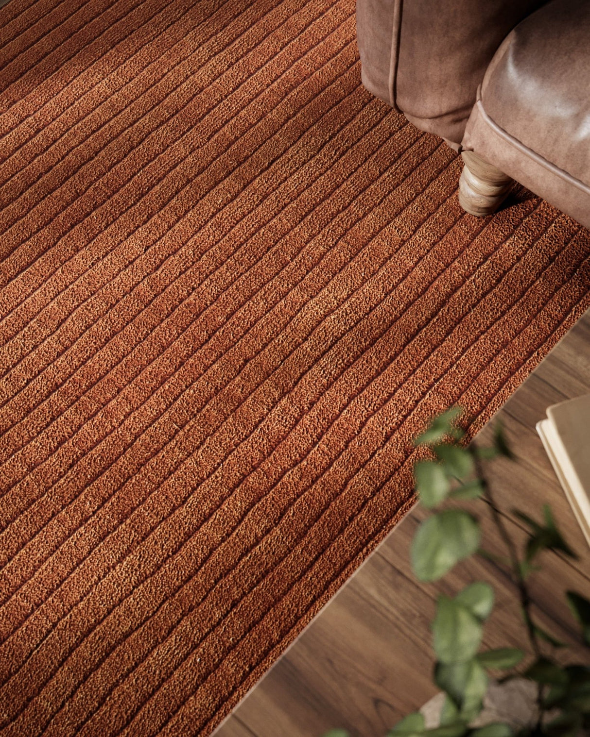Momeni Asher Ash - 1 Rust Rug - Momeni - asherash - 1rst2680