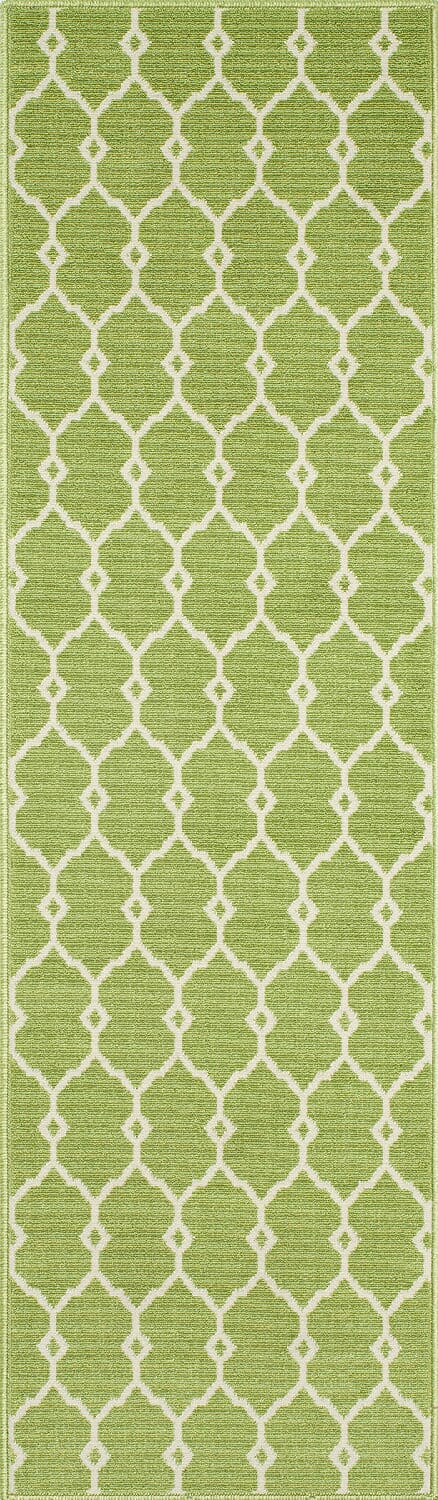 Momeni Baja Baj - 2 Green Rugs - Momeni - baja0baj - 2grn2376