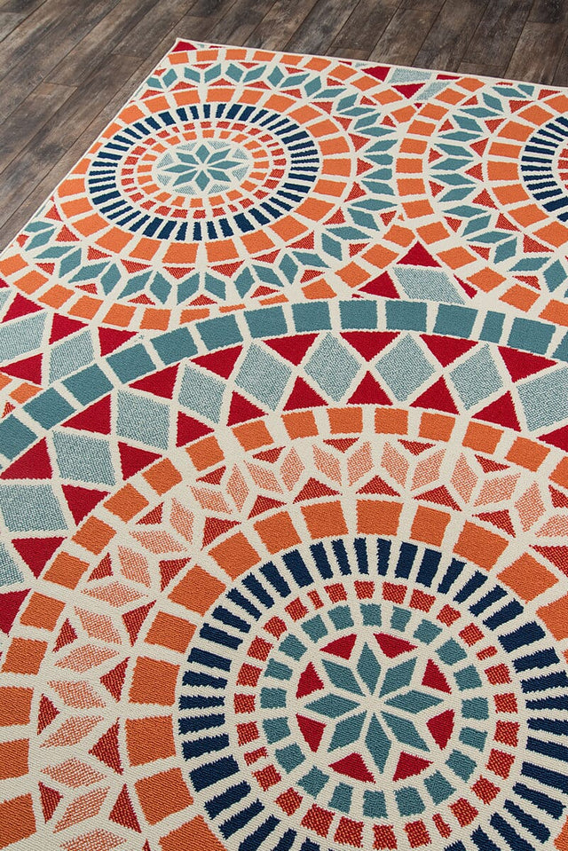 Momeni Baja Mosaic Baj24 Multi Rugs - Momeni - baja0baj24mti2376