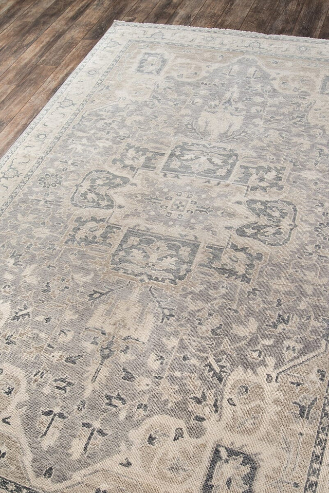 Momeni Banaras Bnr - 4 Grey Rugs - Momeni - banarbnr - 4gry2030