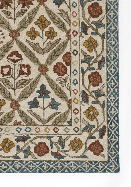 Momeni Cotswold Cot - 1 Blue Rug - Momeni - cotswcot - 1blu2030