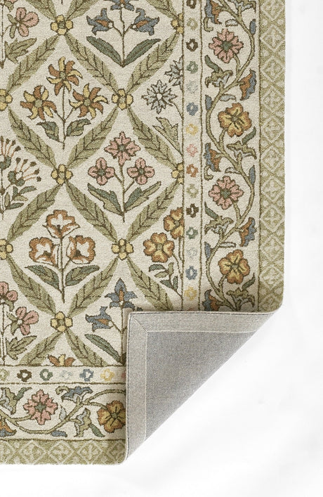 Momeni Cotswold Cot - 1 Green Rug - Momeni - cotswcot - 1grn2030