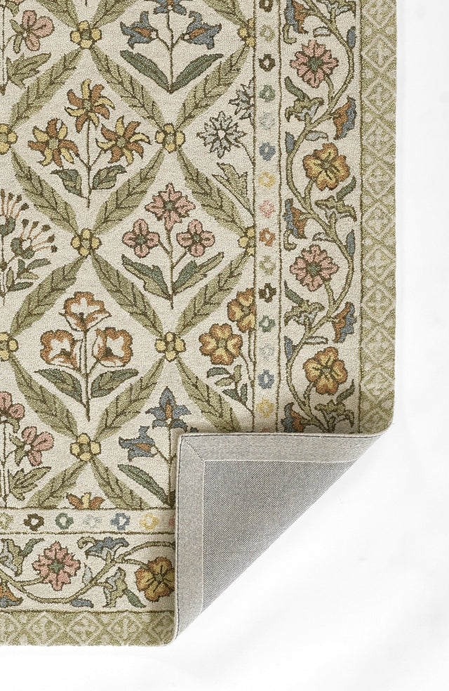 Momeni Cotswold Cot - 1 Green Rug - Momeni - cotswcot - 1grn2030