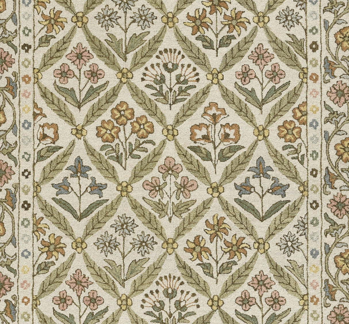 Momeni Cotswold Cot - 1 Green Rug - Momeni - cotswcot - 1grn2030