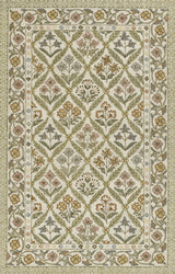 Momeni Cotswold Cot - 1 Green Rug - Momeni - cotswcot - 1grn2030