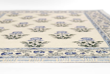 Momeni Cotswold Cot - 2 Blue Rug - Momeni - cotswcot - 2blu2030