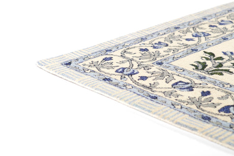 Momeni Cotswold Cot - 2 Blue Rug - Momeni - cotswcot - 2blu2030