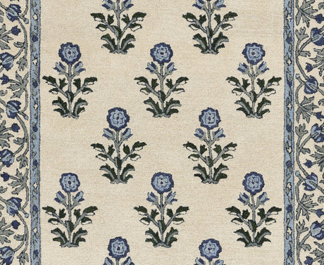 Momeni Cotswold Cot - 2 Blue Rug - Momeni - cotswcot - 2blu2030