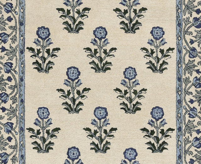 Momeni Cotswold Cot - 2 Blue Rug - Momeni - cotswcot - 2blu2030