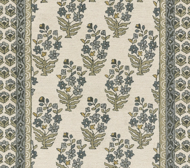 Momeni Cotswold Cot - 3 Green Rug - Momeni - cotswcot - 3grn2030