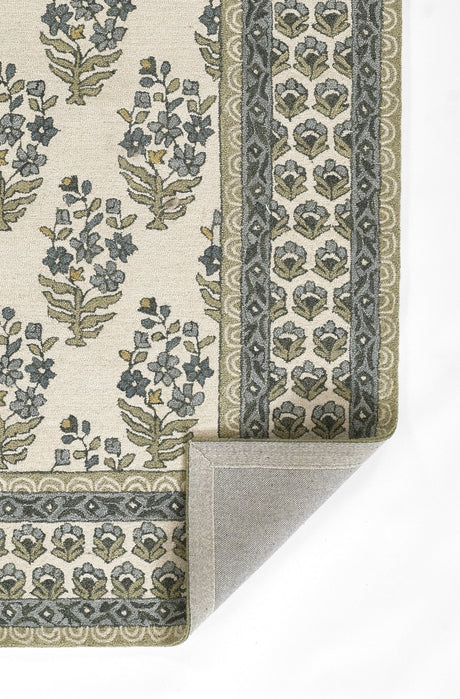 Momeni Cotswold Cot - 3 Green Rug - Momeni - cotswcot - 3grn2030