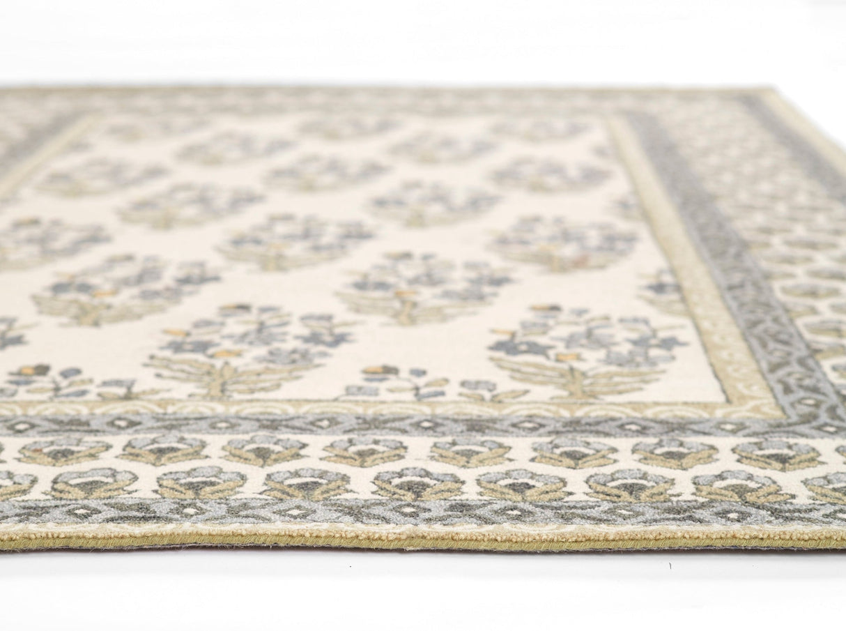 Momeni Cotswold Cot - 3 Green Rug - Momeni - cotswcot - 3grn2030