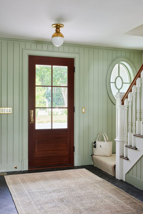 Momeni Erin Gates Dorset Dor - 1 Green Rug - Momeni - dorsedor - 1grn2030