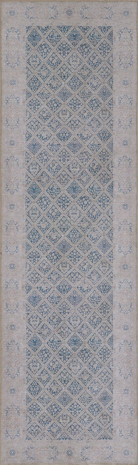 Momeni Erin Gates Dorset Dor - 3 Blue Rug - Momeni - dorsedor - 3blu2376