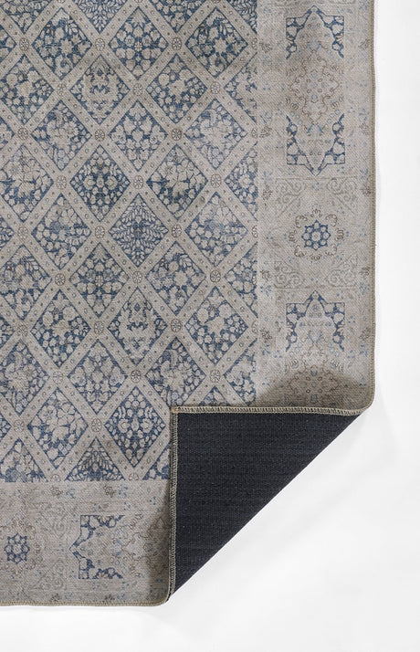 Momeni Erin Gates Dorset Dor - 3 Blue Rug - Momeni - dorsedor - 3blu2376
